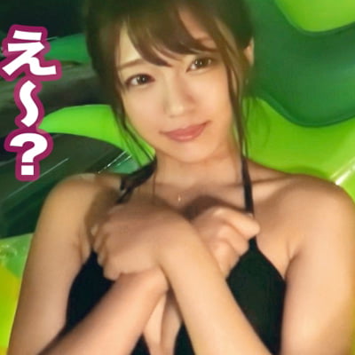 【プールナンパ2020】この女は格が違う！顔も体もパーフェクト！スプラッシュ潮吹き女神！超敏感、気持ち良すぎてヨダレがダラダラまさに全身性感帯！乳首もチ〇コも唾液たっぷり舐めしゃぶる！デカチンに酔いしれる泥酔メロメロ中出しSEX！！